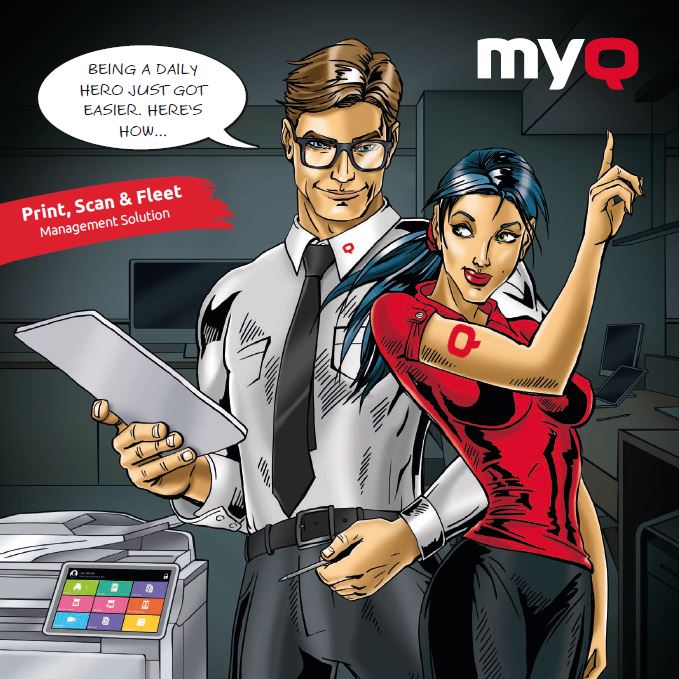Kyocera Software Output Management Myq Brochure Thumb, Hudson Imaging Systems, Kyocera, Dealer, Reseller, Oklahoma, Texas, Canon, Copier, Printer, Wide Format